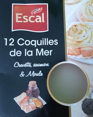12 coquilles de la mer