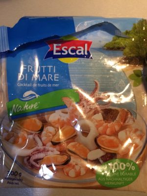 Cocktail de fruits de mer front packaging