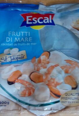 Cocktail de fruits de mer front packaging