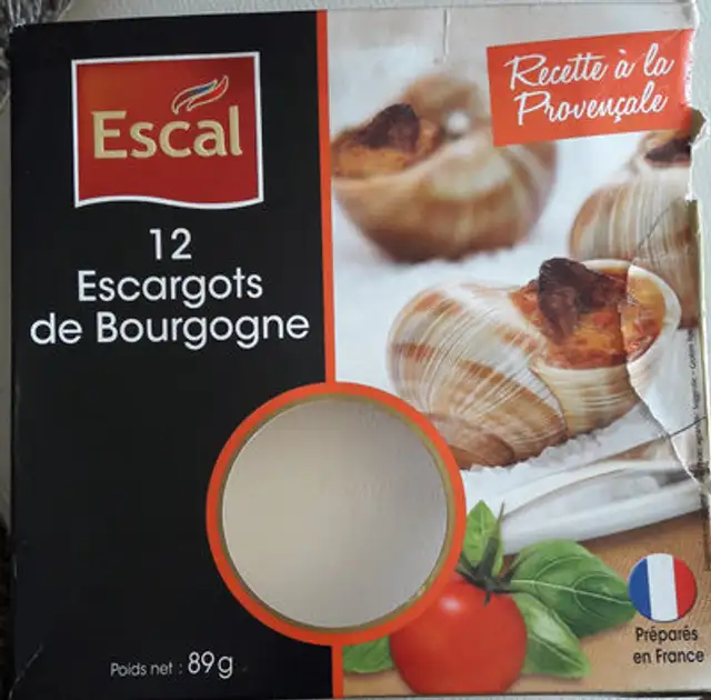 12 Escargots de Bourgogne front packaging
