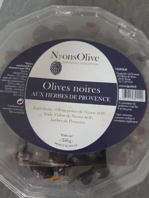 NyonsOlive front packaging