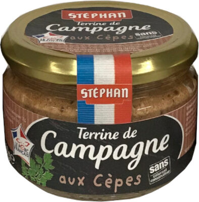 Terrine de Campagne aux Cèpes front packaging