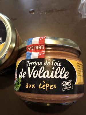 Terrine de foie de volaille aux cepes