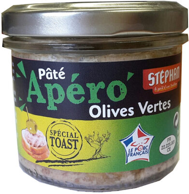 Pâté 'Apéro' olives vertes