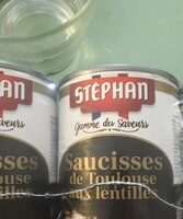 Saucisses de Toulouse  aux lentilles