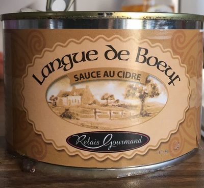 Langue de boeuf sauce au cidre