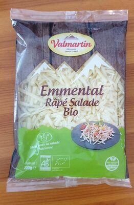 Emmental râpé salade bio