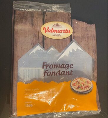 Fromage fondant front packaging