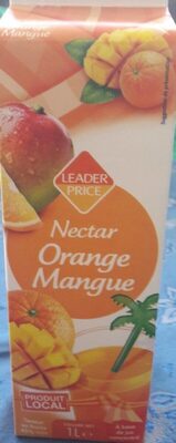 Nectar orange mangue front packaging