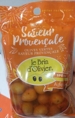 Olives Vertes saveur provençale