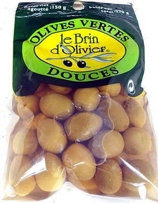 Olives vertes douces