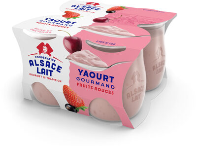 Yaourt Gourmand Fruits Rouges