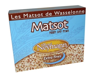 Les Matsot de Wasselonne Extra fines 450g front packaging