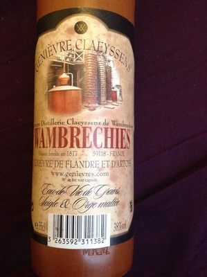 Genièvre Claeyssens front packaging