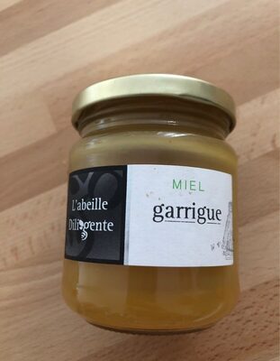 Miel de garrigue front packaging