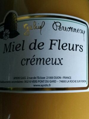 Miel de fleurs crémeux
