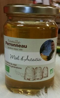 Miel de accacia front packaging