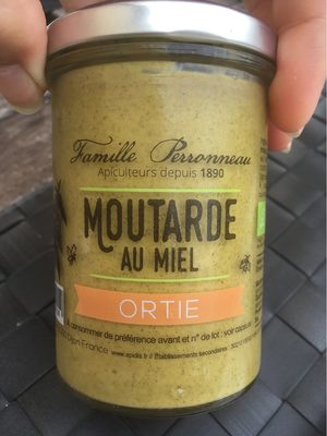 Moutarde miel ortie front packaging