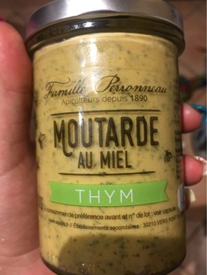 Moutarde au miel
