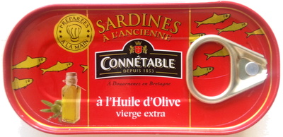Sardines à l'Ancienne à l'Huile d'Olive vierge extra