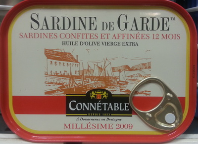 Sardines de Garde Millésimées à l'Huile d'Olive vierge extra