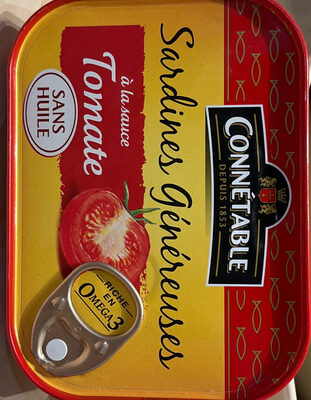 Sardines généreuses à la tomate sans huile
