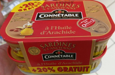 Sardines à l'Huile d'Arachide