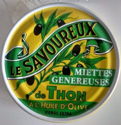 Le Savoureux Miettes Généreuses de Thon à l'Huile d'Olive Vierge Extra