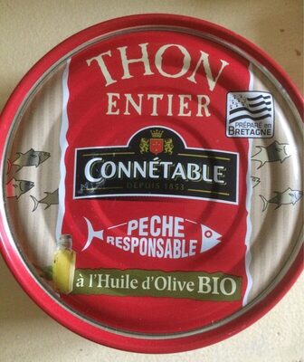 Thon entier à l'huile d'Olive Bio