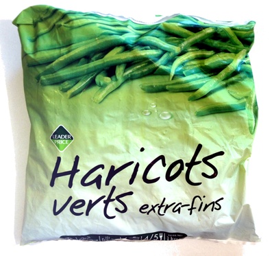 Haricots verts extra-fins surgelés