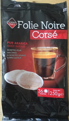 Folie noire corsé