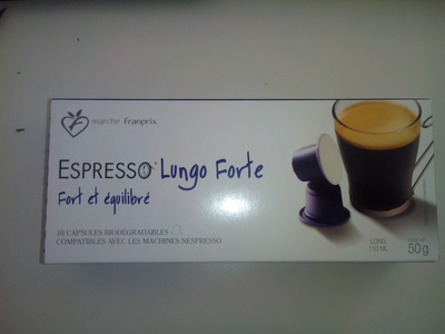 espresso lungo forte