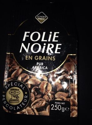 Café en grains front packaging