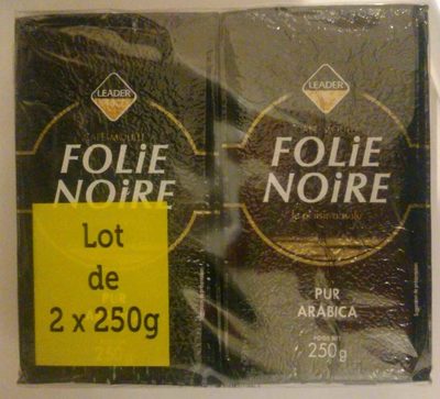 Folie Noire front packaging