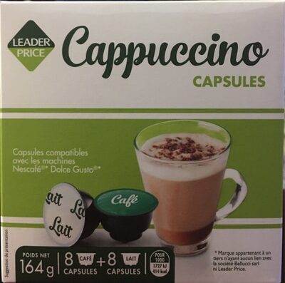 Cappuccino capsules
