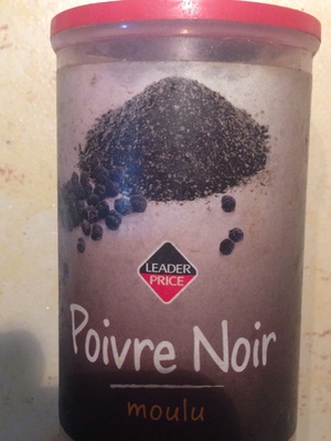 Poivre noir front packaging