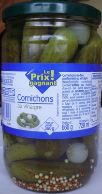 Cornichons au vinaigre