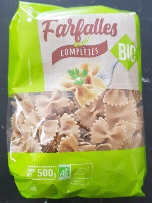 Farfalles complètes bio