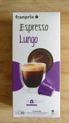 Espresso Lungo front packaging