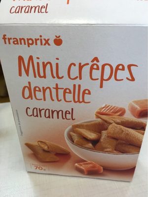 Mini crêpes dentelle caramel front packaging