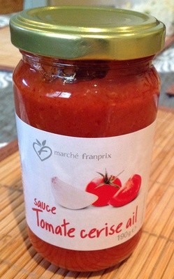 Sauce tomate cerise ail