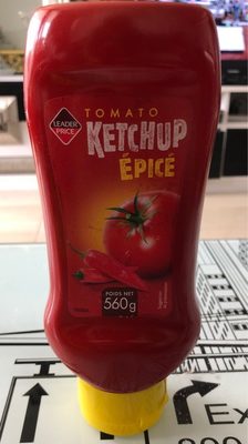 Ketchup épicé front packaging