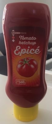 Tomato ketchup epicé front packaging