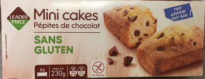 Mini cakes pepites choco front packaging