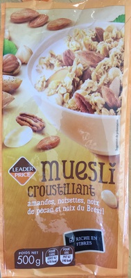 Muesli croustillant aux noix