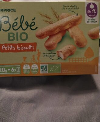 Petits biscuits bébé bio