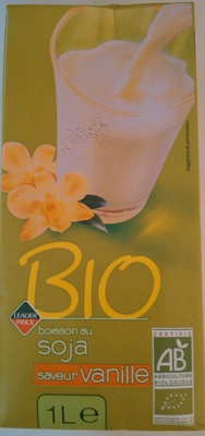 Boisson au soja saveur vanille