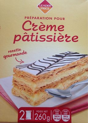 Préparation LP Pour Crème Pâtissiere