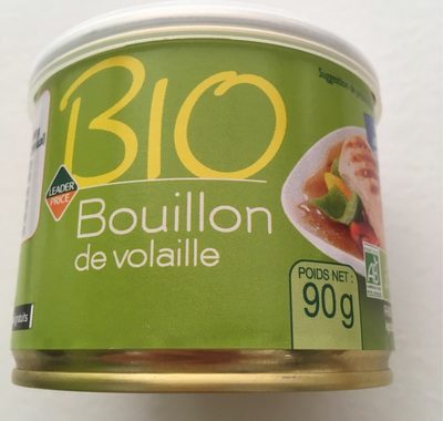 Bouillon de volaille front packaging