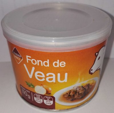 Fond de veau front packaging